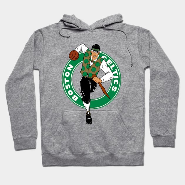Celtics Mascot Fanart Hoodie by theDK9